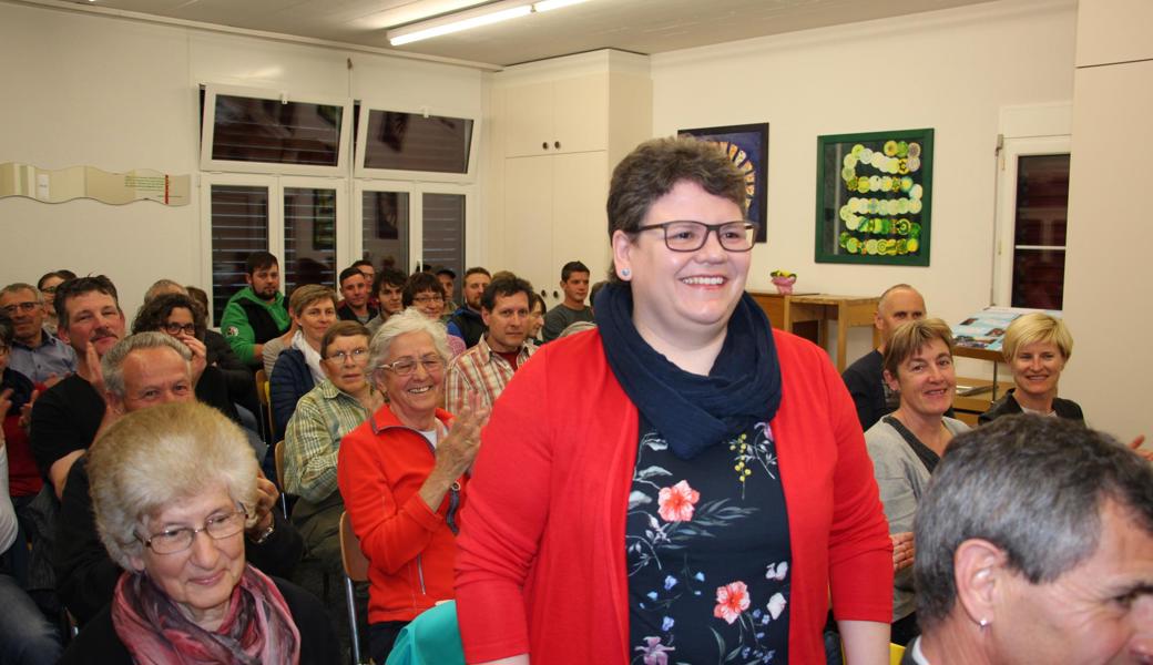 Cornelia Rohner aus Oberegg wurde zur neuen Aktuarin der Kirchgemeinde gewählt.
