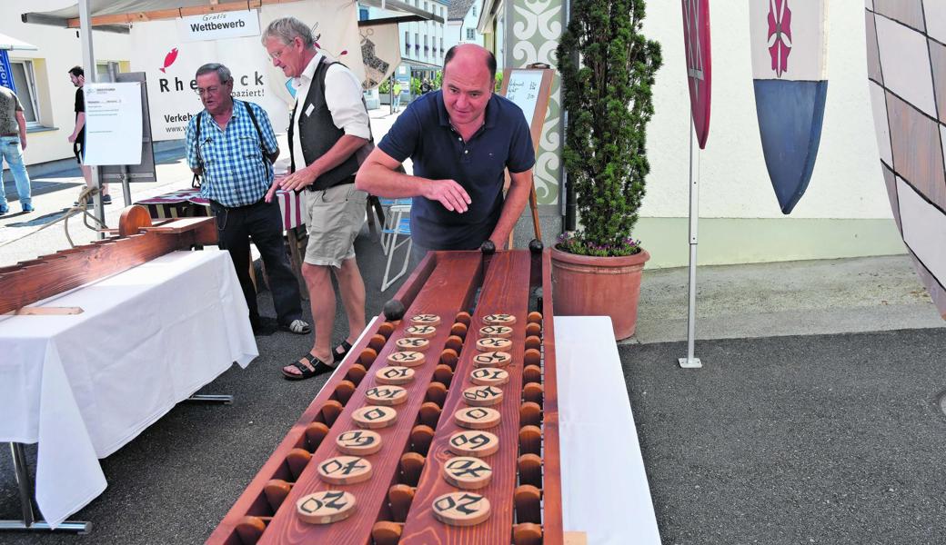 Beim Verkehrsverein kam’s auf Geschicklichkeit an.