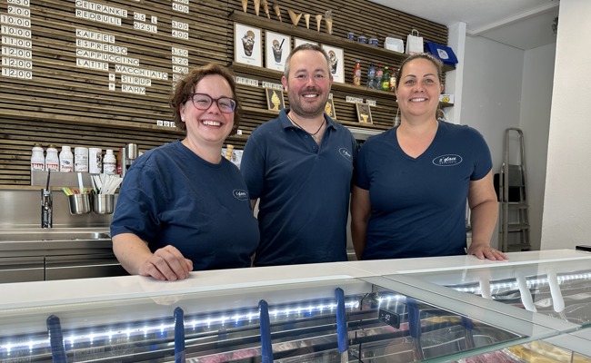 Dolce Vita im «s’Glace» im Herzen von Widnau: Glace nach Grossmutters Rezept