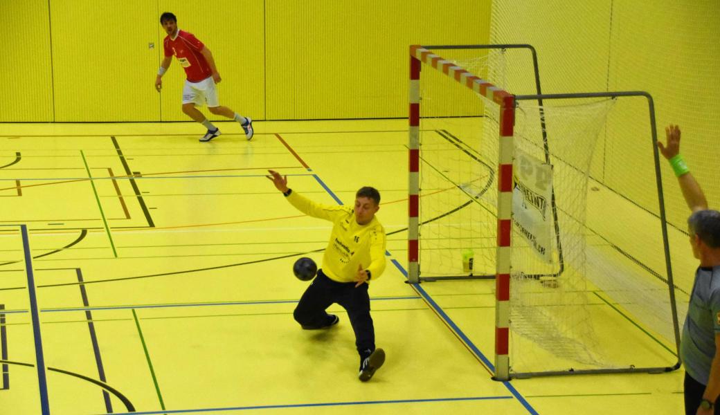 Sicherer Rückhalt: Goalie Benjamin Grob.