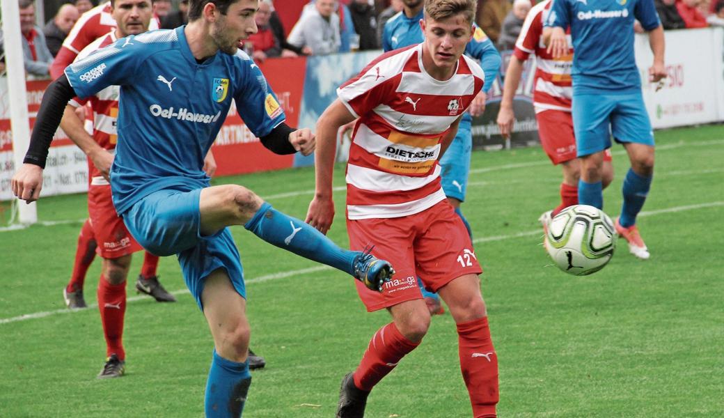 Der 17-jährige Jan Meier (rechts) war in der Vorrunde ein Lichtblick beim FC Montlingen. 