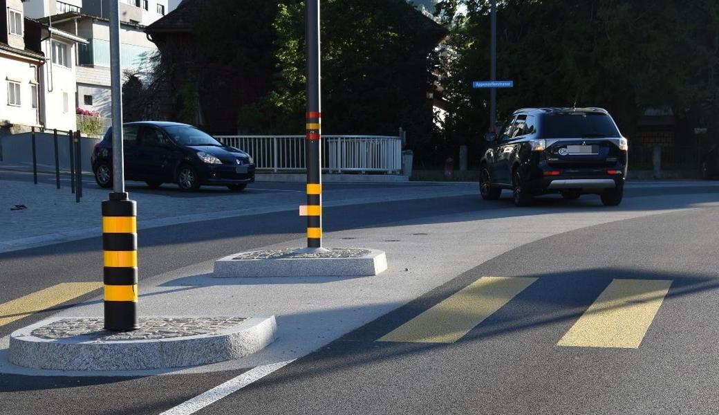 Hier stiess das Auto mit dem E-Bike zusammen.