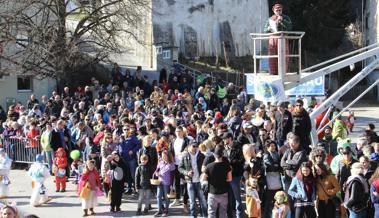 Fasnacht in Rebstein: Fussballplatz statt Dorfzentrum