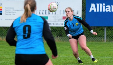 Die Diepoldsauer Faustballerinnen mit Chance auf Revanche