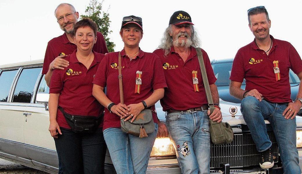 In der Stretchlimousine reisten die Feldschützen wie die Fürsten. 