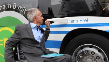 Elektrobus heisst jetzt Hans Frei