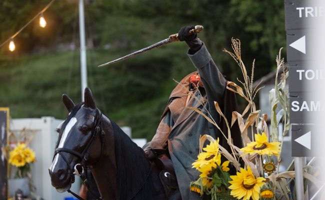Mit dem Stück «Der Kopflose Reiter» hat die Freilichtbühne ins Schwarze getroffen