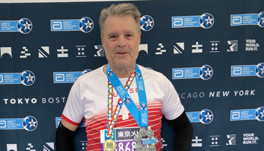 Reto Moschen ist ein Six-Star World Marathon Majors-Läufer