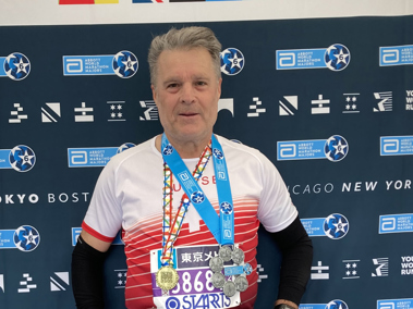 Reto Moschen ist ein Six-Star World Marathon Majors-Läufer
