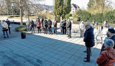 Segnung zum Beginn der Kirchenrenovation