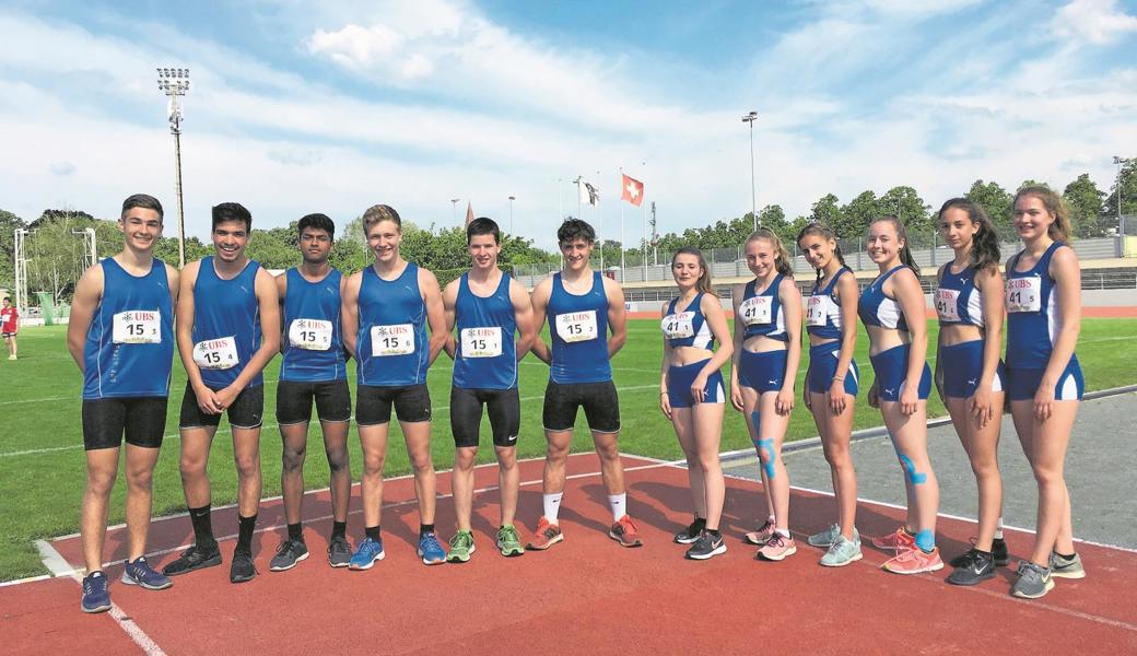 In der Leichtathletik seit Jahren eine Macht: Die OMR-Jungs siegten und die Mädchen durften sich Bronze umhängen lassen.  