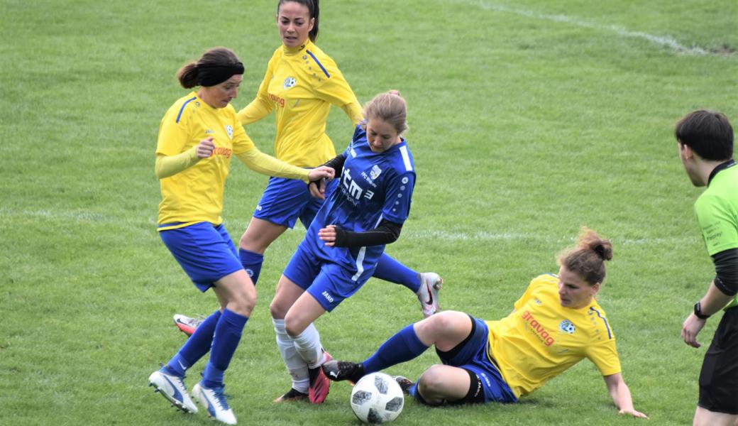 Die Spiele zwischen Widnau (in Blau) und Au-Berneck waren letzte Saison stets knapp.