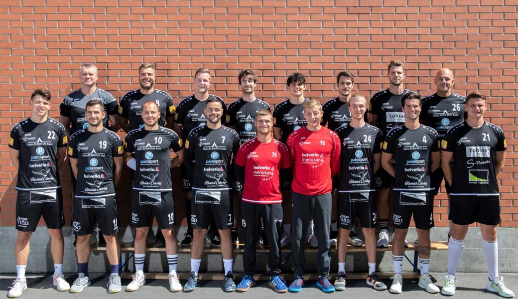 Die HCR-Männer starten ins Abenteuer 1. Liga. Trainer ist auch 2022/23 Andriy Kuzo (hinten links).