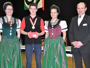 Kantonale Ehrung für Häädler Schützen Martin Graf
