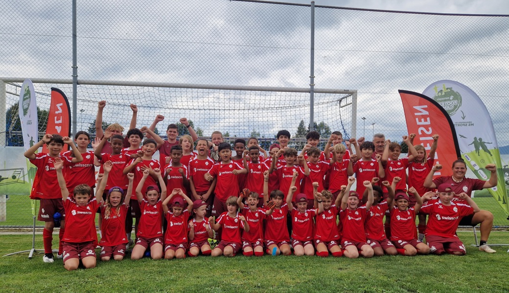 Kinder und Jugendliche hatten Spass auf und neben dem Fussballplatz