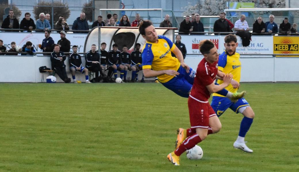 Hart umkämpft: Au-Berneck und Montlingen trennen sich unentschieden.