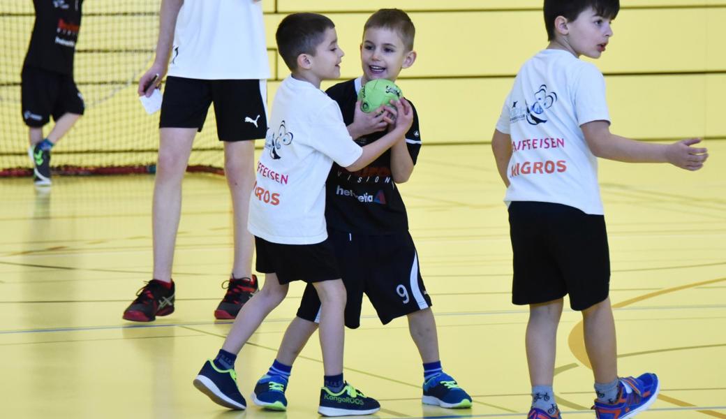 Die Junioren sind die Hauptdarsteller des Turniers, für sie übernahm der Handballclub Rheintal Verantwortung.