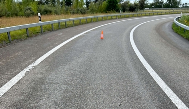 16-jähriger Motorradfahrer stürzt bei Einfahrt auf die Autobahn A1