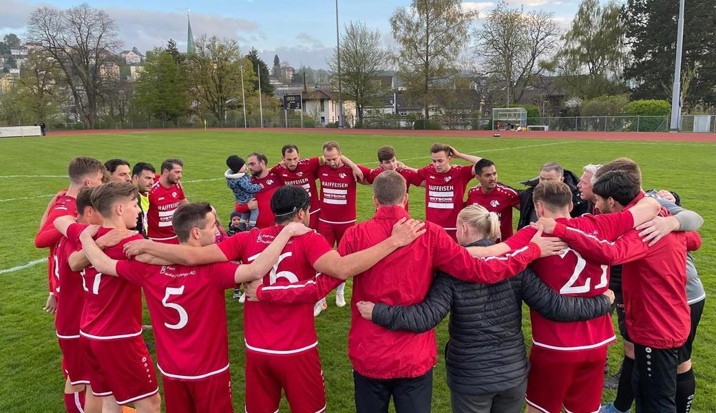 Grosse Freude beim FC Montlingen.