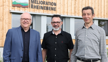 Die Melioration der Rheinebene wählt Sascha Weder zum neuen Technischen Leiter
