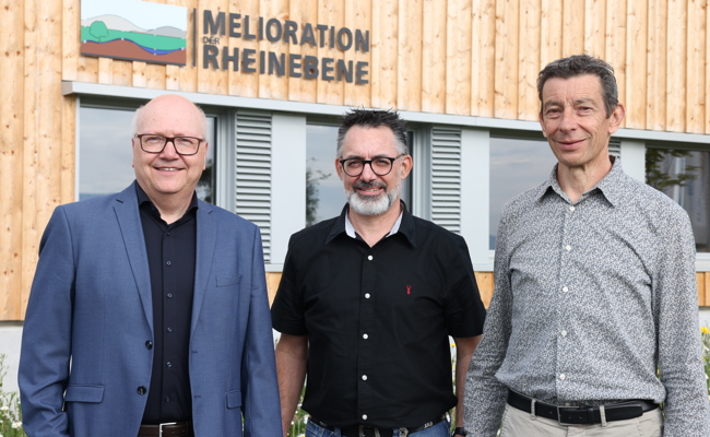 Die Melioration der Rheinebene wählt Sascha Weder zum neuen Technischen Leiter