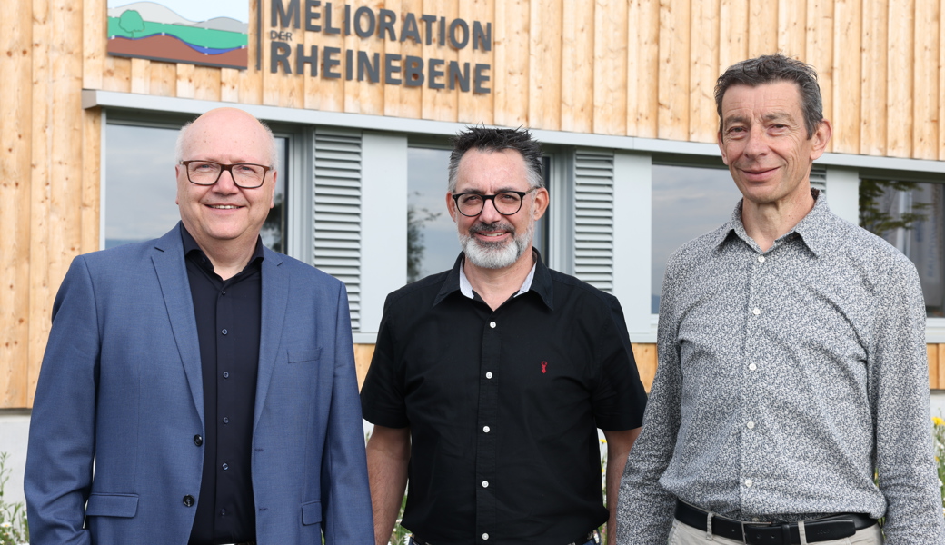 Die Melioration der Rheinebene wählt Sascha Weder zum neuen Technischen Leiter