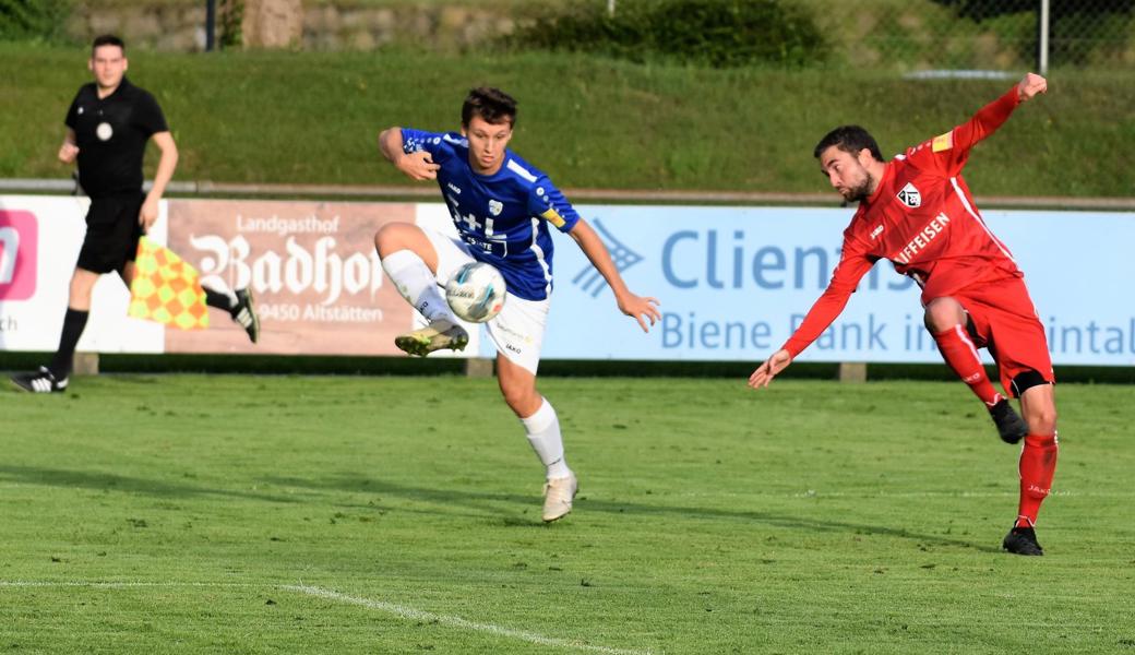 Samuel Thönig steuerte gleich zwei Tore zum Sieg des FC Widnau bei.