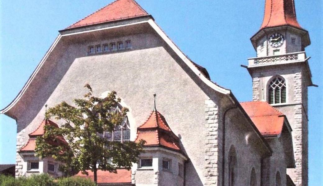 St.Margrethens katholische Kirche wird erneuert.