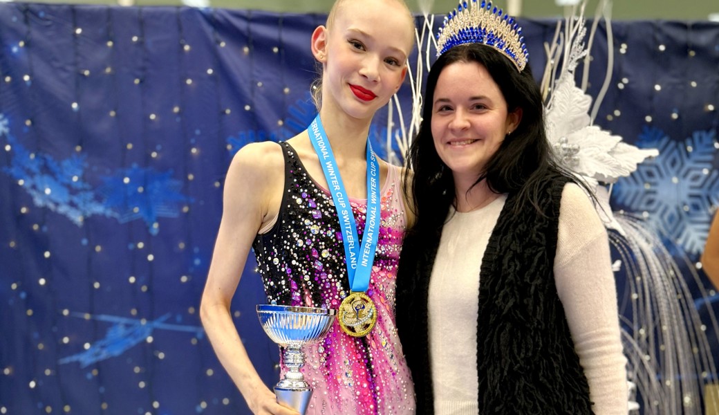Gymnastin Leni Leufen holt am Internationalen Wintercup Gold
