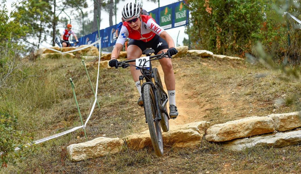 Die Cross-Country-Strecke war nicht ganz auf Ronja Blöchlingers Stärken zugeschnitten.