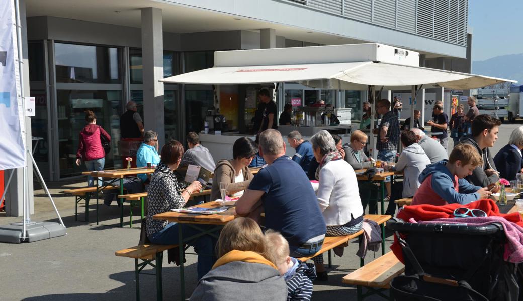 Auch für Familien wurde einiges geboten an der Gewerbeausstellung.