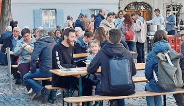 Suppensonntag auf dem Rathausplatz