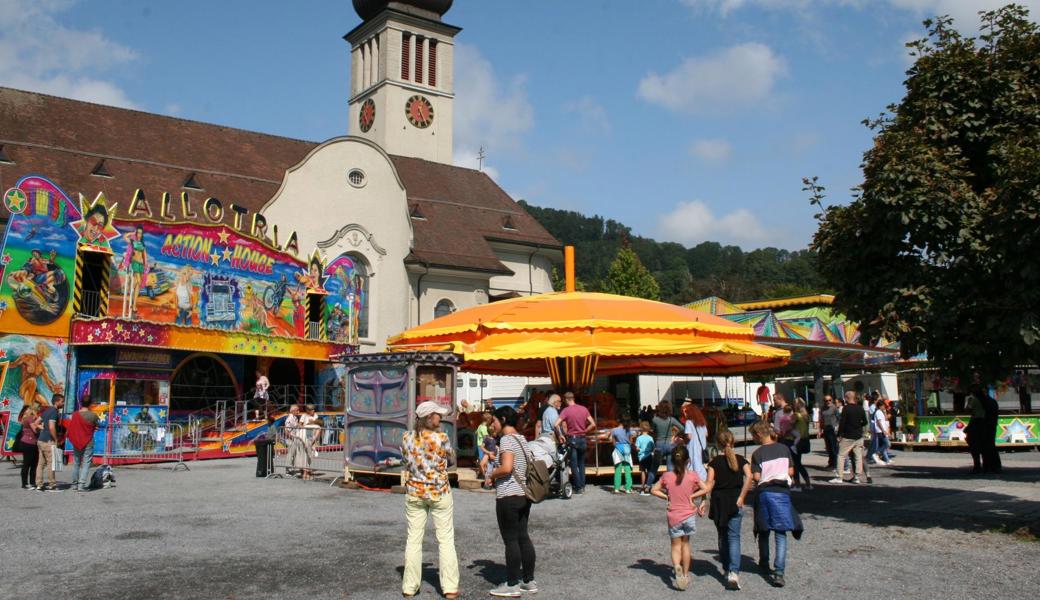 Die Auer Kilbi hatte auch den Kindern und Jugendlichen einiges zu bieten.