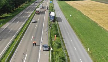 Wegen einer Biene: Zwei Unfälle auf der A13