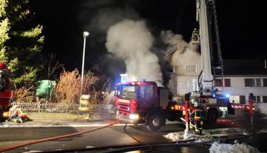 Berneck: Wohnhaus brannte