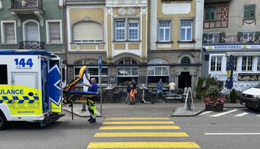 Auf Fussgängerstreifen verletzt