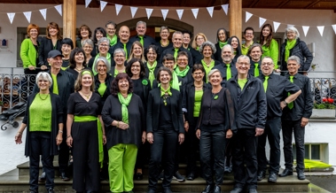 Harmonischer Erfolg: Chor beim Rheintaler Gesangsfest