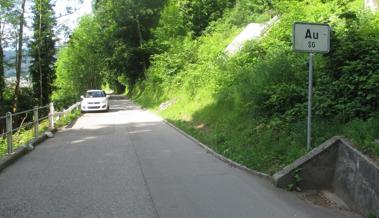 Strasse von Au nach Walzenhausen ab Montag gesperrt