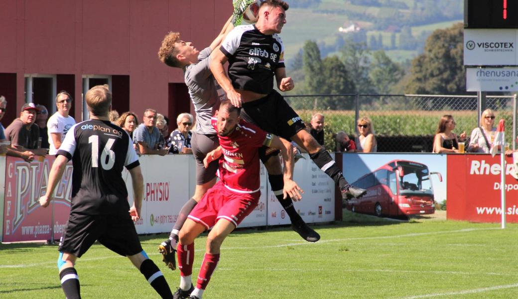 Es war ein K(r)ampf auf dem Kolbenstein, doch der FC Montlingen mit seinem starken Torhüter Fabian Lüchinger und Captain Manuel Bont setzte sich letztlich durch.