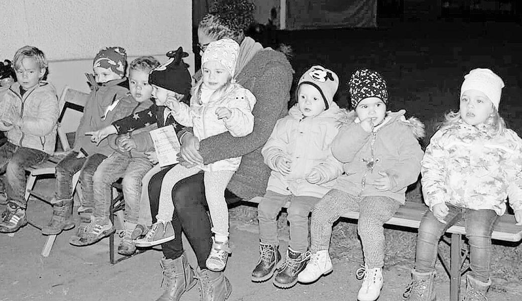 Die Kinder genossen das Laternenfest in vollen Zügen.  Bild: pd