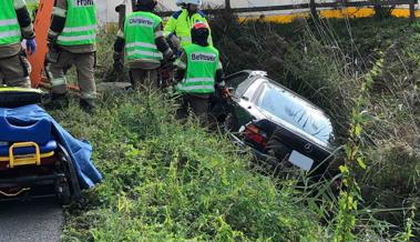 Bei Selbstunfall verletzt