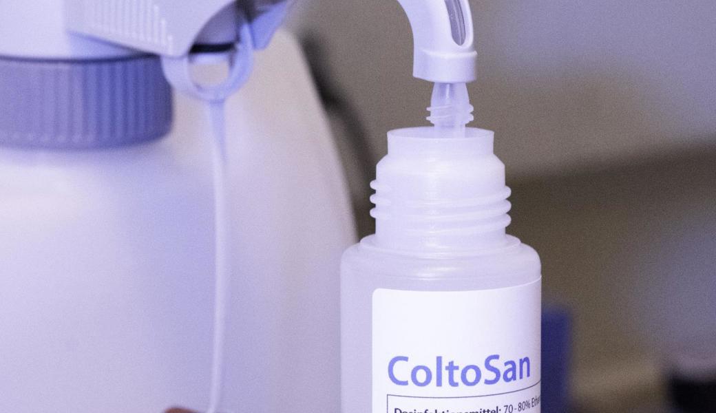 ColtoSan wird von Coltene in Altstätten hergestellt und abgefüllt.