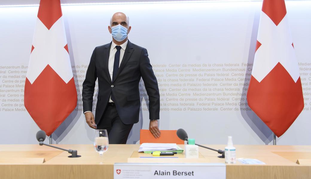 Bundesrat Alain Berset.