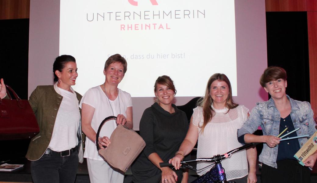 Event-Initiantin Simone Mächler-Fehr (v. l.), Barbara Tschanen, Susanna Peng-Hensel, Sarah Stieger und Sandra Gschwend gaben spannende Einblicke in ihr Leben und ihren Berufsalltag.