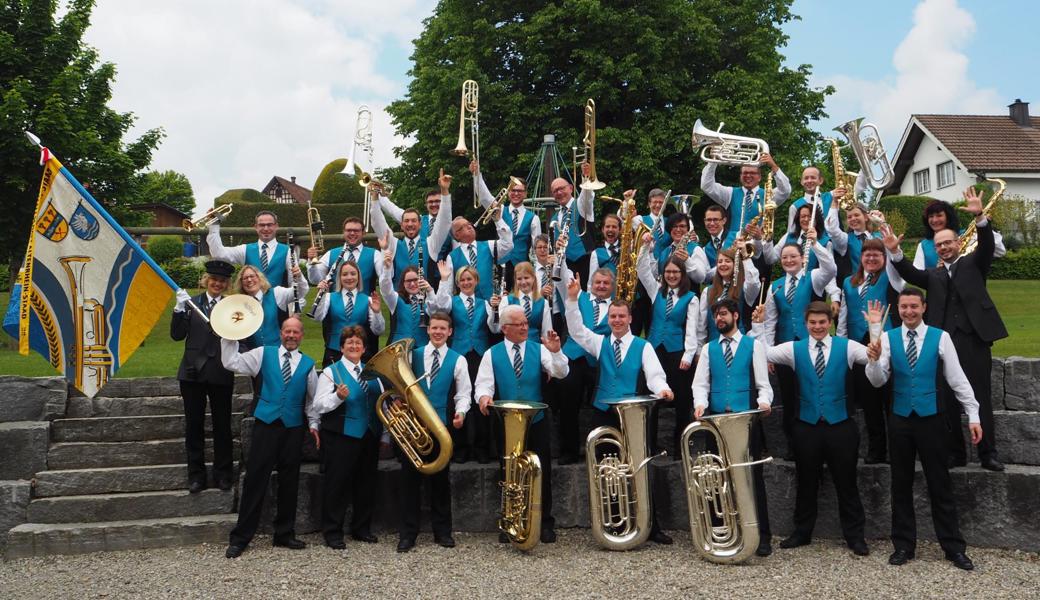 Heute musizieren 45 Musikantinnen und Musikanten bei der Musikgesellschaft Altenrhein-Staad. 