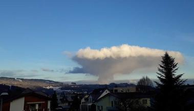 Eine Wolke wie aus einem Science-Fiction-Film