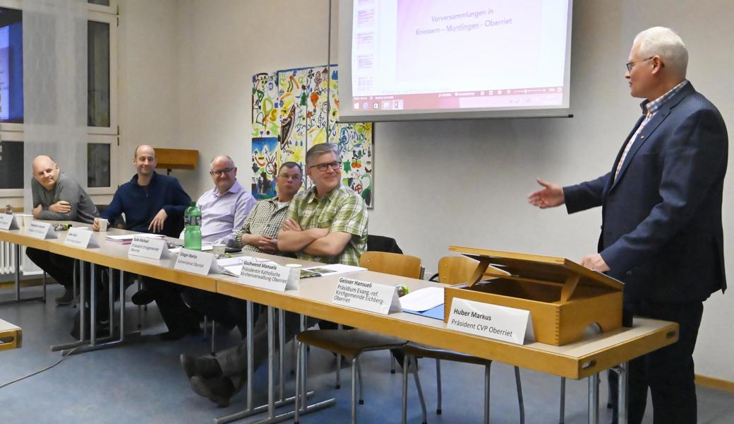 Gemeinderat Martin Stieger (sitzend, ganz rechts) wird zu den Wahlen im Herbst nicht mehr antreten.