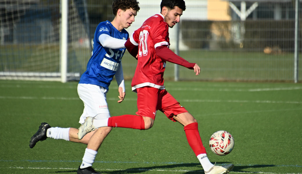 Die Fussball-Testspielsaison wurde auf der Widnauer Aegeten eröffnet