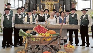 Jodlerklub singt zum Erntedankfest