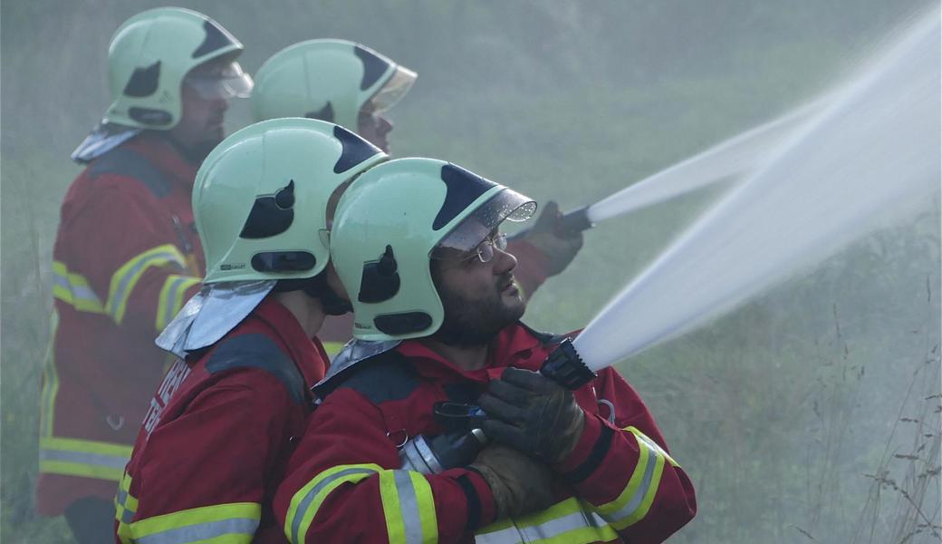 Dank dem raschen Eingreiffen der Feuerwehr, konnte der Brand rasch gelöscht werden. 